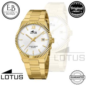 MONTRE LOTUS 18837/1 GRIS ARGENT, BRACELET EN ACIER INOXYDABLE 316L