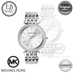 Michael Kors Montre pour femme Pyper, mouvement à trois aiguilles, boîtier en alliage doré de 38 mm avec bracelet en alliage