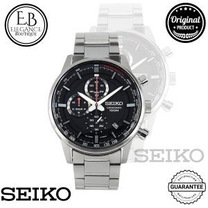 SEIKO SSB313P1 - MONTRE CHRONOGRAPHE HOMME SILVER/SILVER/BLACK