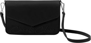 Cavalli Class MESSINA Black Small Envelope Crossbody bag