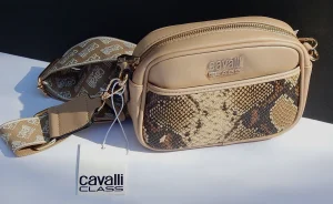 Cavalli Class VERONA Shoulder Bag bag, Navy